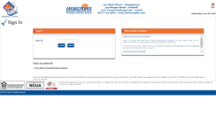 Desktop Screenshot of horizonsfcu.online-cu.com