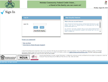 Tablet Screenshot of molokaicfcu.online-cu.com