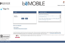 Tablet Screenshot of kohlercu.online-cu.com