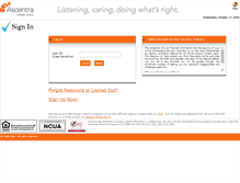 Tablet Screenshot of oaa.online-cu.com