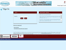 Tablet Screenshot of potomacfcu.online-cu.com