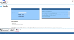 Desktop Screenshot of mesquite.online-cu.com