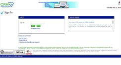 Desktop Screenshot of cpm.online-cu.com