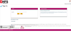 Desktop Screenshot of hfsfcu.online-cu.com