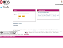 Tablet Screenshot of hfsfcu.online-cu.com